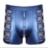 Nek Men's Pants Metallic Blue/Black XXL view 1