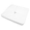 100 Pieces Disposable Face Cradle Covers Massage Headrest Covers 13.78x16.54in for Massage Tables and Massage Chairs Beauty Spa Salon Bed, Face Pillow Cover Massage Headrest Covers view 1