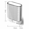 Automatic Floss Storage Box Portable Dispenser for Oral Care Bathroom Grey view 2