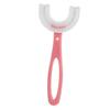 Kids Teeth Cleaning Manual Brush U-Shape Oral Tooth Cleaning Pink 6-12 Years view 2