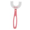 Kids Teeth Cleaning Manual Brush U-Shape Oral Tooth Cleaning Pink 6-12 Years view 3