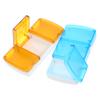 Healeved 8pcs Small Organizer Travel Purse Medicine Organizer Portable Household Case Convenient Medicine Storage Case Box for Travel view 2