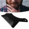 Beard Shaping Tool, Plastic Beard Lineup Tool, Beard Straightener For Men Beard Shaper For Men For Men's Beard Trimming and Shaping (Black) view 3