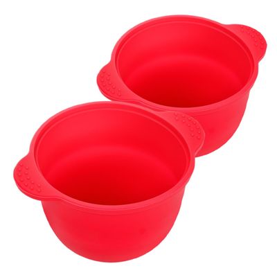 Beaupretty 2pcs Silicone Mask Bowl Reusable Easy to Clean Hair Removal Waxing Bowl for Wax Warmer Silicone Liner Wax Melt Liners Reusable for Home and Professional Use