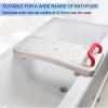Suspended Bath Seats, Elderly Bathtub Seat, Shower Board for Elderly, Disabled Bath Board, Large Load Bearing Seat, Anti-Slip Bath Seat 27.56x12.2x5.31 inches for Elders view 4