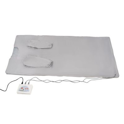 Sauna Blanket with Sleeves 650W Portable Purple Home Sauna for Detoxification - Remote Control, Temperature Range 35-80C - 1.8 m*0.8 m