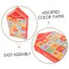 Zerodeko 5pcs DIY Advent Calendar Empty Boxes Christmas Xmas Treat Countdown Boxes for Candy Favors Party Decorations view 3