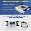 300~448KHz Extracorporeal Shock Wave Therapy Machine with Negative Plate and 8 Working Head, 4 Adjustable Modes/10 Body Therapy Diathermy Machine 60x39x26 cm view 2