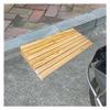 Mobility Ramp,(:2" 3" 4" 5" 6" Rise Wooden Threshold Ramp for Home/Front Door/Yard/Doorways, Wheelchairs Walkers Car Motorcycle Entry Steps Transition Ramp(Size : 38.8x35x14cm/15.2x13. view 1