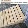 Mobility Ramp,(:2" 3" 4" 5" 6" Rise Wooden Threshold Ramp for Home/Front Door/Yard/Doorways, Wheelchairs Walkers Car Motorcycle Entry Steps Transition Ramp(Size : 38.8x35x14cm/15.2x13. view 3