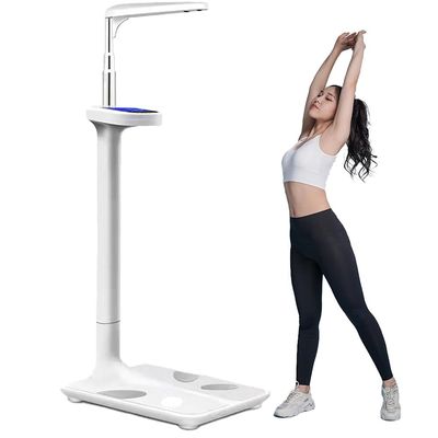 LJPZYOY Body Weight Scale BMI body fat measurement device LCD Health Monitor Bluetooth Physician Scales Smart bathroom scale Step-on scales digital weight