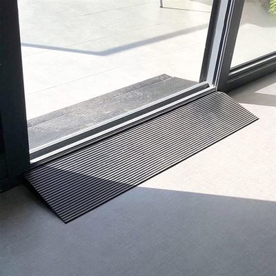 Mobility Ramp,Ramps Kerb Ramps, Mobility Scooter Ramps, Portable Lightweight Ramps Threshold Ramps for Driveway, sidewalk, Wheelchairs and Scooters, Threshold Ramp with Fixing Screws (Size