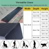 Mobility Ramp,Ramps Kerb Ramps, Mobility Scooter Ramps, Portable Lightweight Ramps Threshold Ramps for Driveway, sidewalk, Wheelchairs and Scooters, Threshold Ramp with Fixing Screws (Size view 2
