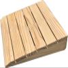 Mobility Ramp,Ramps Threshold Ramp, Wooden Threshold Ramp, Outdoor Step Kerb Ramps, Pine Non-Skid No Water Assisted Uphill, Access Ramp for Wheelchair Trolley(38.8X35X15CM) view 1