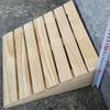 Mobility Ramp,Ramps Threshold Ramp, Wooden Threshold Ramp, Outdoor Step Kerb Ramps, Pine Non-Skid No Water Assisted Uphill, Access Ramp for Wheelchair Trolley(38.8X35X15CM) view 4