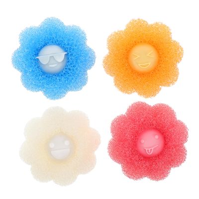 Amosfun 4pcs Pet Hair and Lint Catcher Dryer Balls Antitangle Design, Reusable Laundry Fur Trapper for Home Washing Machines and Clothes, Effective Pet Hair Remover