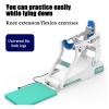 Electric Knee Rehabilitation Trainer, Adjustable Leg Stretcher Exerciser with Remote Control, Ankle Knee and Hip 0-140 Trinity Training, for Lower Limbs Rehabilitation view 2