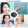 2 Denture Bath Case Portable Denture Box Retainer Denture Box Plastic False Teeth Bath Box Braces Box Denture Cleanning Set Dentures Container with Strainer for Storing Soaking Dentures view 2