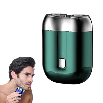 Allfound Shaver, Allfound Portable Mini Double Head Electric Shaver (Green)