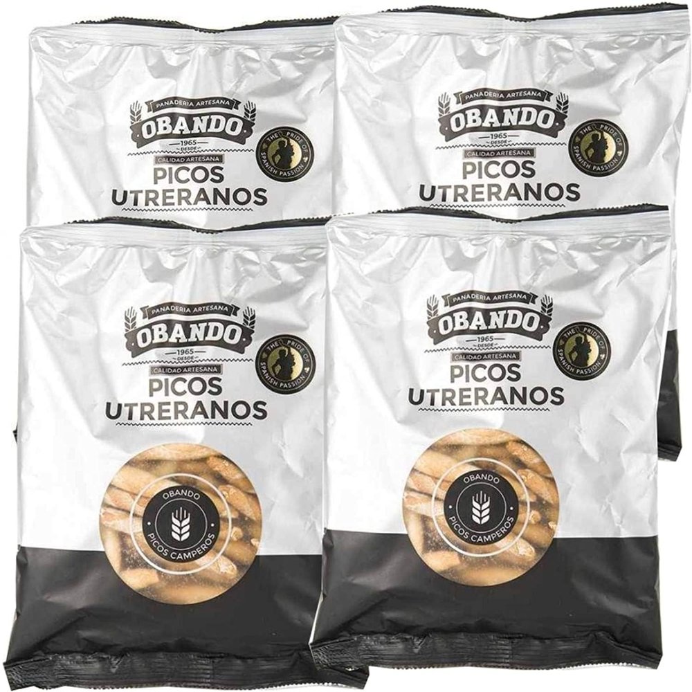 18 x 140g Picos Utreranos Traditional Spanish Mini Breadsticks Bag