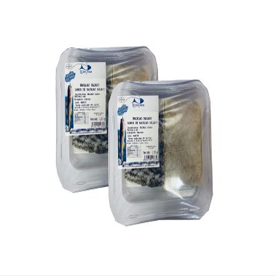 Bacalao SALTED COD LOIN FILLET BACALHAU Basque Country (Pack of 6 x 250g)