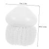 BRIGHTFUFU Steel Ball Cleaning Brush Kitchen Scrub Brush Replaceable Heads Multipurpose Cleaner Pan Scrubber view 2