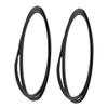 COLLBATH Barber Chair Rubber Floor Protector 52cm 2pcs Non-slip Sealing Ring for Salon Chair Use view 1