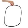 COLLBATH Barber Chair Rubber Floor Protector 52cm 2pcs Non-slip Sealing Ring for Salon Chair Use view 3