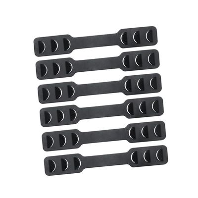 BEBEMOKO Ear Protective Hooks and Hanging Hooks 6pcs Black Anti-Ear Pain for Boys and Girls and Adults Suitable and Use