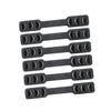 BEBEMOKO Ear Protective Hooks and Hanging Hooks 6pcs Black Anti-Ear Pain for Boys and Girls and Adults Suitable and Use view 1