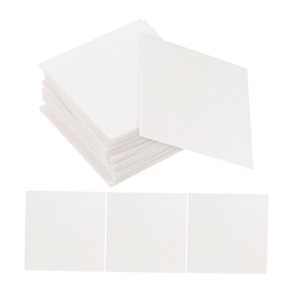 SECFOU 100pcs Plant Fibre Desiccant Sheets for Food Drying with Compact Design Removes Humidity Moisture Absorber for Biscuit Barrel with Moisture Absorber for Food Storage and Car Use