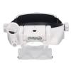 KLFEXVP Head Magnifier with 3 LED Lights Rechargeable Headband Magnifying Glass with 4 Interchangeable 2.0X 2.5X 3.0X 3.5X for Reading Repair view 1