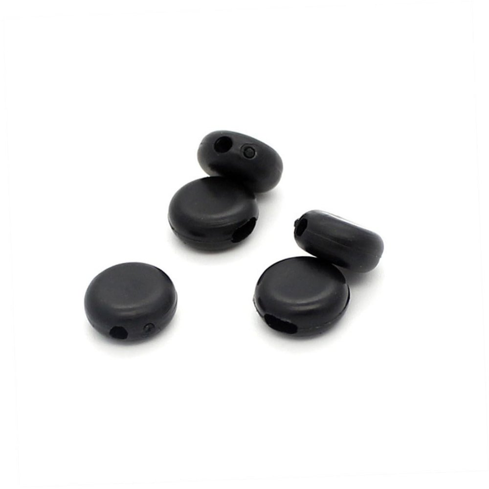 MOLUCKFU 100pcs Adjustable Buckle Slip Button for Adjustable Hook Regulator for