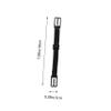 COLLBATH 10pcs Adjustable Nonslip Underwear Straps Elastic Mask Earbands for Hat Extension Ropes Black view 2