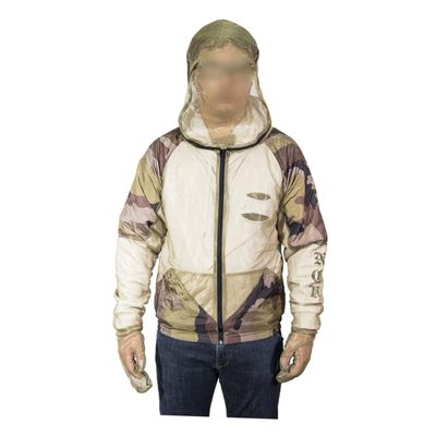 BEBEMOKO 3pcs Ultra-fine Mesh Protective Suit for Unisex Fishing Camping Hooded Jacket Comfortable Breathable Outdoor Clothing s