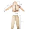 BEBEMOKO 3pcs Ultra-fine Mesh Protective Suit for Unisex Fishing Camping Hooded Jacket Comfortable Breathable Outdoor Clothing s view 2