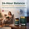 Magnesium Complex Supplement, Magnesium and Zinc, D3 Supplements, Glycinate/Bisglycinate, Malate, Citrate 5 in 1, Muscle & Bone, Energy Support & Sleep Aid, High Strength 100% RDA, UK Made Supplement view 3