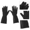 WENYOG Rubber glove 4 Pairs Household Anti-slip Rubber Gloves Reusable Cleaning Kitchen for Washing Dishes view 2