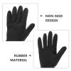 WENYOG Rubber glove 4 Pairs Household Anti-slip Rubber Gloves Reusable Cleaning Kitchen for Washing Dishes view 4