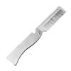 FOMIYES Stainless Steel Folding Hair Comb for Men Portable Beard Comb Function for Travel and Daily Grooming view 1