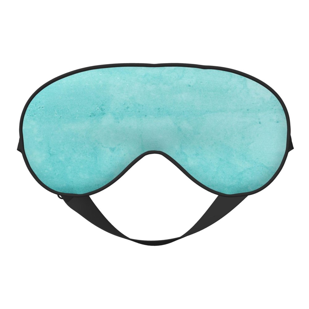 Sleep Mask, Blue and Turquoise Eye Masks for Sleep, Sleep Masks for Women and Men, Blackout Eye Covers for Travel/Sleeping