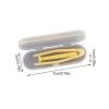 1pcs Contact Lens Remover and Inserter Wearing Tool Contact Len Applicator Remover Tweezers Tool for Beginner(Yellow) view 2