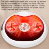 CHANGLKJ Intelligent Moxibustion Seat, Sitting Moxibustion Instrument with LED Display, Temperature 10-170C and Time 5-60min Adjustable, 150kg Load and Widen Design, for Stomach Cold, Discomfort view 2