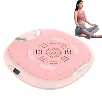 CHANGLKJ Moxibustion Chair, Sitting Moxibustion Seat with LED Display and Vibration Function, Temp 0-170C and Time 0-60min Adjustable, Smokeless and No Fire, for Menstrual Pain, Fatigue Relief