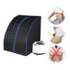 CHANGLKJ Personal Sauna Tent, Portable Home Steam Sauna Kit with Sauna Pot and Remote, Temperature and Time Adjustable, 2.2L Capacity and Convenient To Fold, for Individual Spa, Stress/fatigue Relief view 2