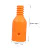 SKISUNO Threaded Tip Replacement Mop Handle Adapter 2pcs Plastic Threaded Pole Connector for Broom and Push Broom Handle Repair Household Cleaning Tool Accessories for Mop view 2