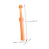 HOMOCONO 2pcs Soft Silicone Bristles Boy Girl Toothbrush Set Boys and Girls Silicone Toothbrush Animal Design Dog Cat Pet Oral Cleaner Brush view 2