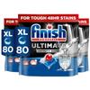 3 x 80 Finish Ultimate Infinity Shine Dishwasher Tablets Total 240 Bulk view 1