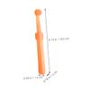 PLAFOPE 2pcs Delicate Toothbrush Set Silicone Boy Girl Newborn Oral Care Training Toothbrush for Boys and Girls Cleaning Brush Set view 2