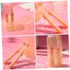 PLAFOPE 2pcs Delicate Toothbrush Set Silicone Boy Girl Newborn Oral Care Training Toothbrush for Boys and Girls Cleaning Brush Set view 3